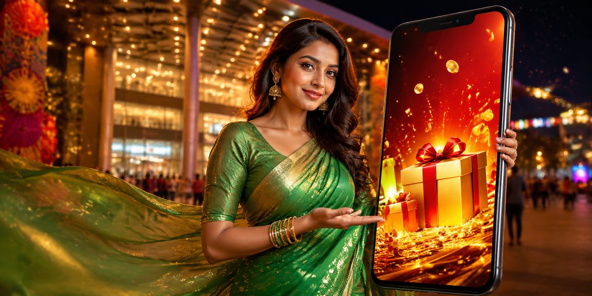 ঢাকায় উৎসবের আবহে মোবাইলে ডিপোজিট বোনাস ব্যবহার করছেন একজন ব্যবহারকারী